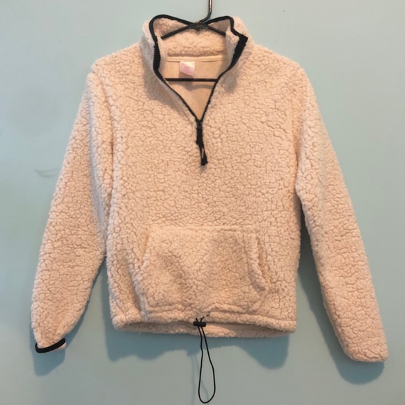 Jackets & Blazers - White Teddy Jacket